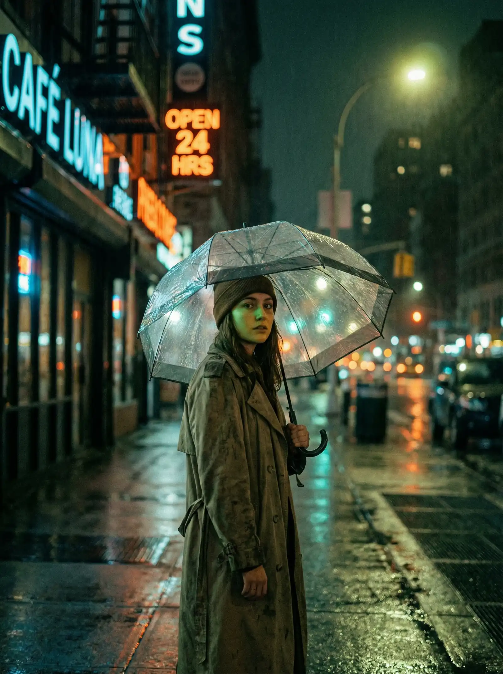 柚子猫 本周佳作 - 雨夜独行